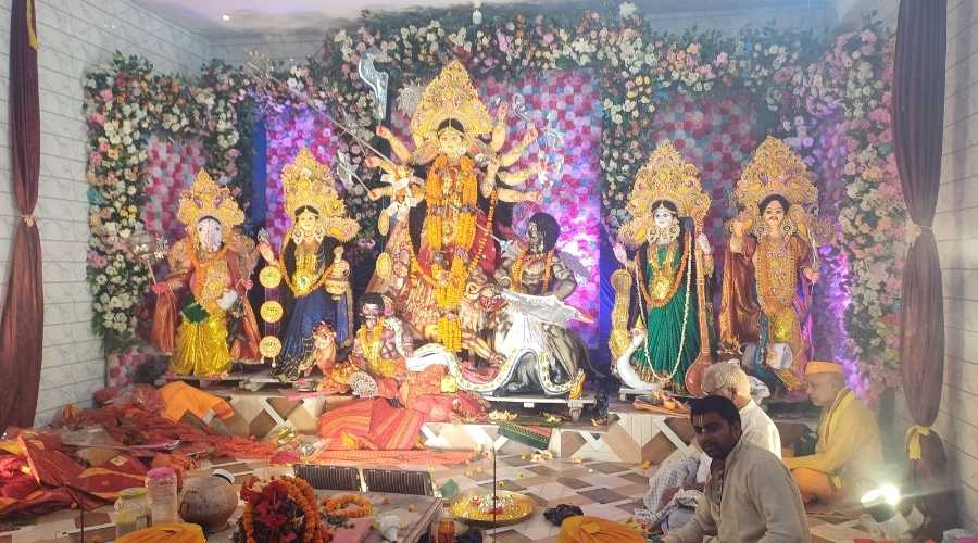 Chaiti Durga Puja in Darbhanga 2025